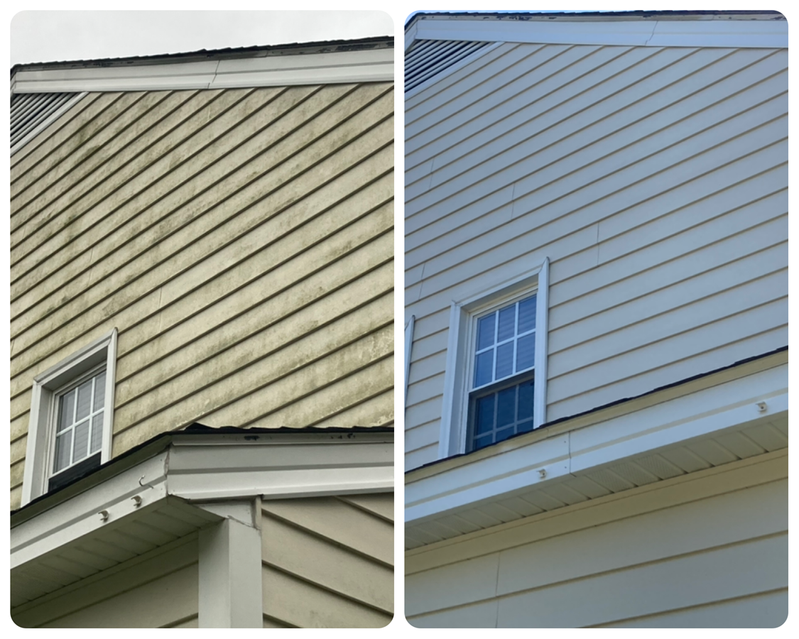 A House Washing in Rocky Mount, NC