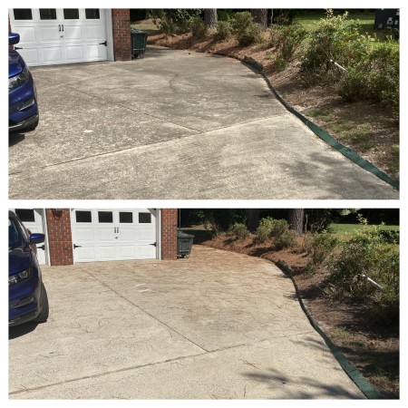 Driveway pressure washing in rocky mount nc